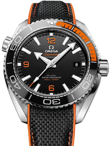 omega seamaster planet ocean 600m men's strap watch|45mm omega planet ocean chronograph.